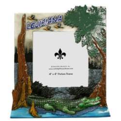 Louisiana Swamp Picture Frame